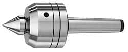 Royal Products 10004 Live Center: Taper Shank, 3-1/2" Head Dia, 2.64" Head Length 
