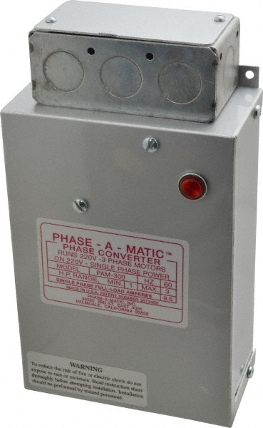 10 hp 3 phase converter