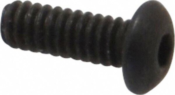 Value Collection 201010PR Socket Cap Screw: #2-56 x 1/4, Alloy Steel, Black Oxide Finish Image