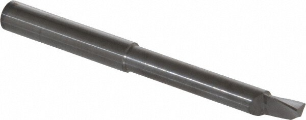 Accupro ACC-HB3602250 Helical Boring Bar: 0.36" Min Bore, 2-1/4" Max Depth, Right Hand Cut, Submicron Solid Carbide 