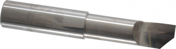 Helical Boring Bar: 0.48" Min Bore, 1-1/2" Max Depth, Right Hand Cut, Submicron Solid Carbide 