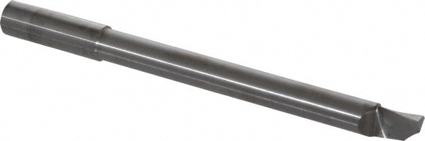 Accupro ACC-HB4804500 Helical Boring Bar: 0.48" Min Bore, 4-1/2" Max Depth, Right Hand Cut, Submicron Solid Carbide Image