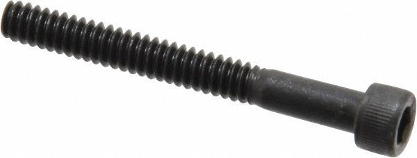 Value Collection 581209PR Hex Head Cap Screw: #6-32 x 1-1/4", Alloy Steel, Black Oxide Finish Image