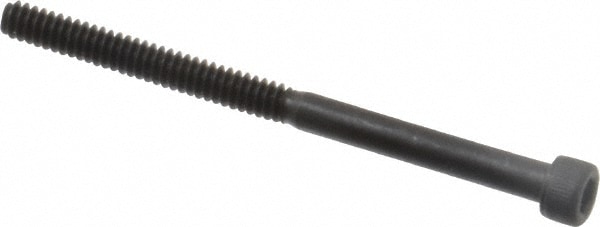 Value Collection 581217P Hex Head Cap Screw: #6-32 x 2", Alloy Steel, Black Oxide Finish Image