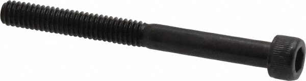 Value Collection 581255PR Hex Head Cap Screw: #8-32 x 1-3/4", Alloy Steel, Black Oxide Finish Image