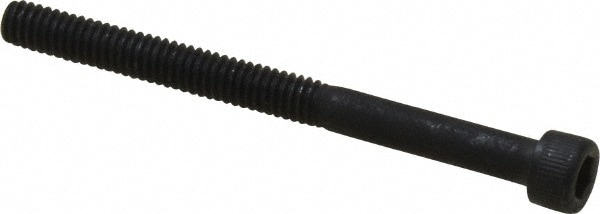 Value Collection 581257PR Hex Head Cap Screw: #8-32 x 2", Alloy Steel, Black Oxide Finish Image