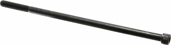 Value Collection 581387PR Hex Head Cap Screw: 1/4-20 x 6", Alloy Steel, Black Oxide Finish Image