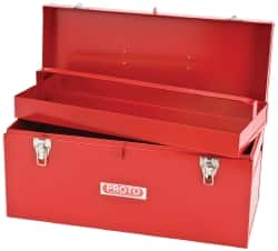 Steel Tool Box: 1 Drawer, 1 Compartment