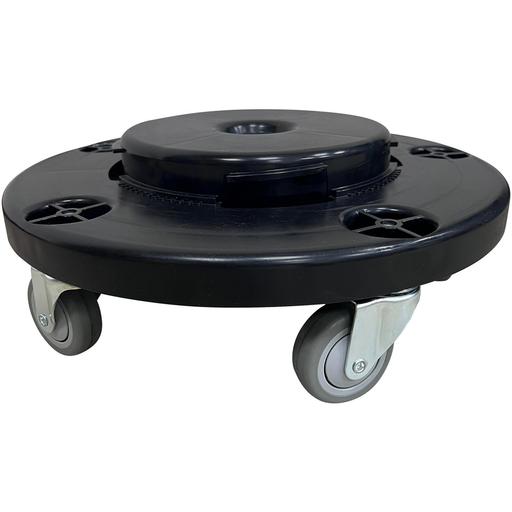 Trash Can Dollies: Product Type: Quiet Dolly; Dolly Shape: Round; Compatible Container Capacity: 10,20,32,44,55 Gallon; Compatible Container Series: Crusader Round