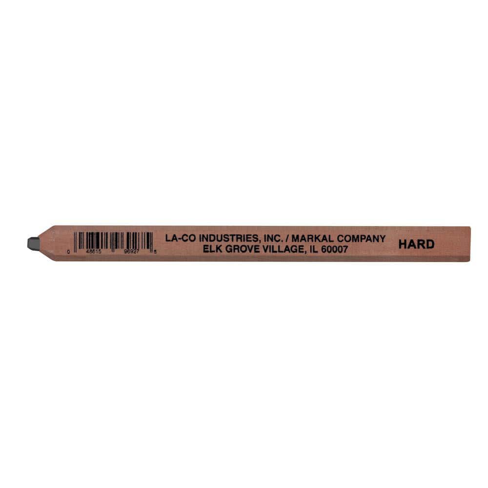 Carpenter Pencils; Type: Carpenter Pencil ; Material: Hard Lead ; Color: Tan ; Tip: Multi ; Product Service Code: 7510 ; UNSPSC Code: 44121700