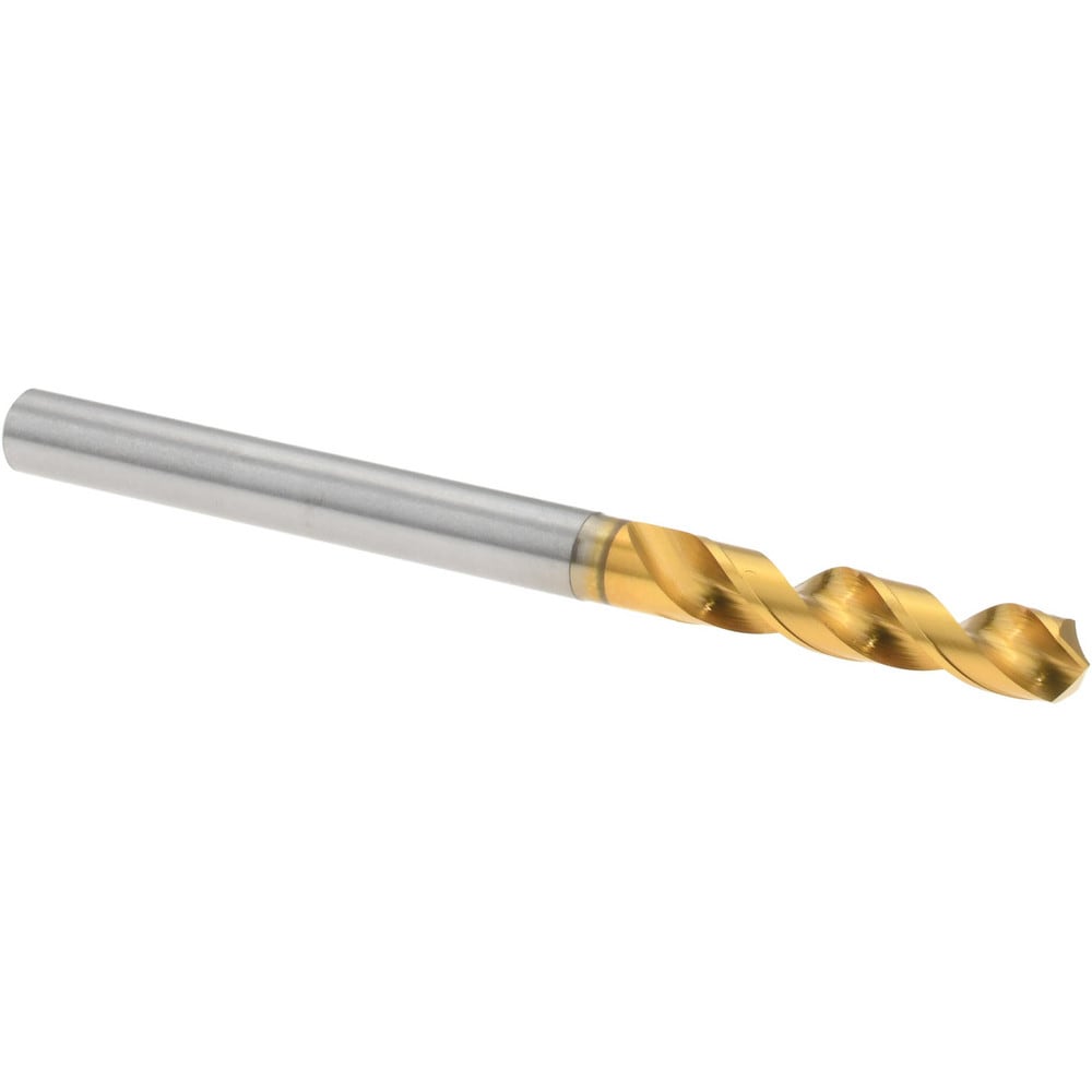 Screw Machine Length Drill Bit: 3.90 mm Dia, 130 deg Point, High-Speed Steel