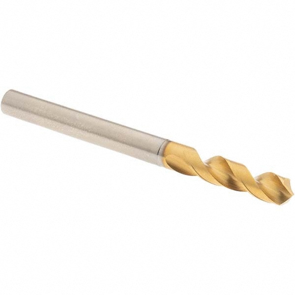 Screw Machine Length Drill Bit: 0.2323" Dia, 120 °, High Speed Steel