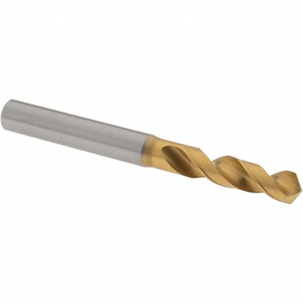 Screw Machine Length Drill Bit: 7.2 mm Dia, 120 ° Point, High Speed Steel