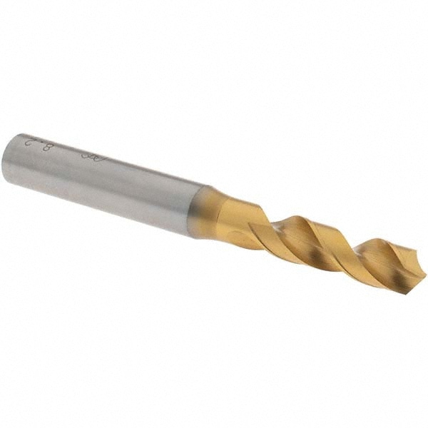 Screw Machine Length Drill Bit: 0.3228" Dia, 120 °, High Speed Steel