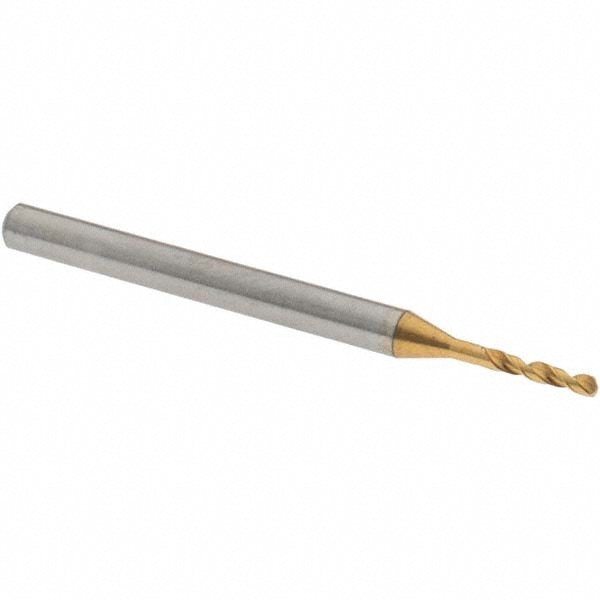 Screw Machine Length Drill Bit: 0.05" Dia, 140 °, High Speed Steel