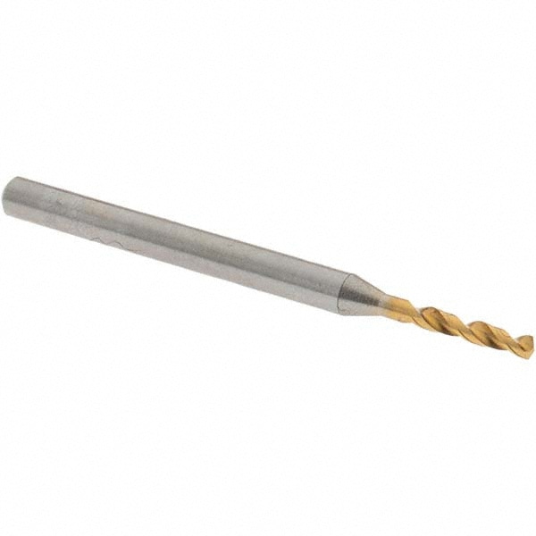 Screw Machine Length Drill Bit: 0.0638" Dia, 140 °, High Speed Steel