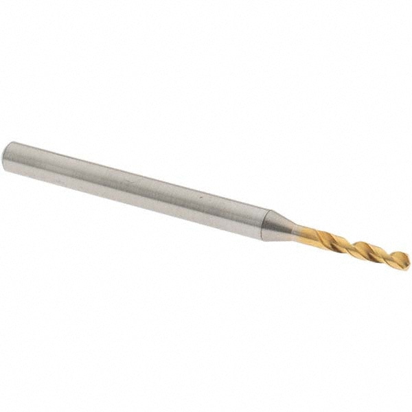 Screw Machine Length Drill Bit: 0.0642" Dia, 140 °, High Speed Steel