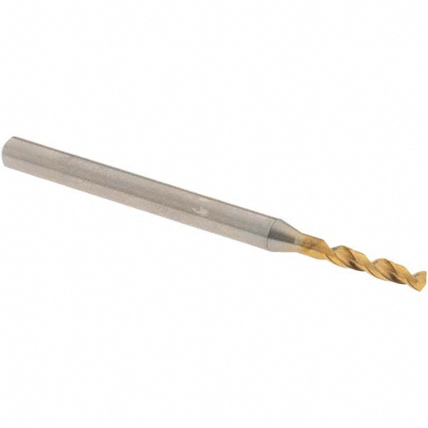 Screw Machine Length Drill Bit: 0.0717" Dia, 140 °, High Speed Steel