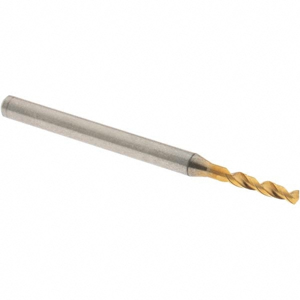 Screw Machine Length Drill Bit: 0.072" Dia, 140 °, High Speed Steel