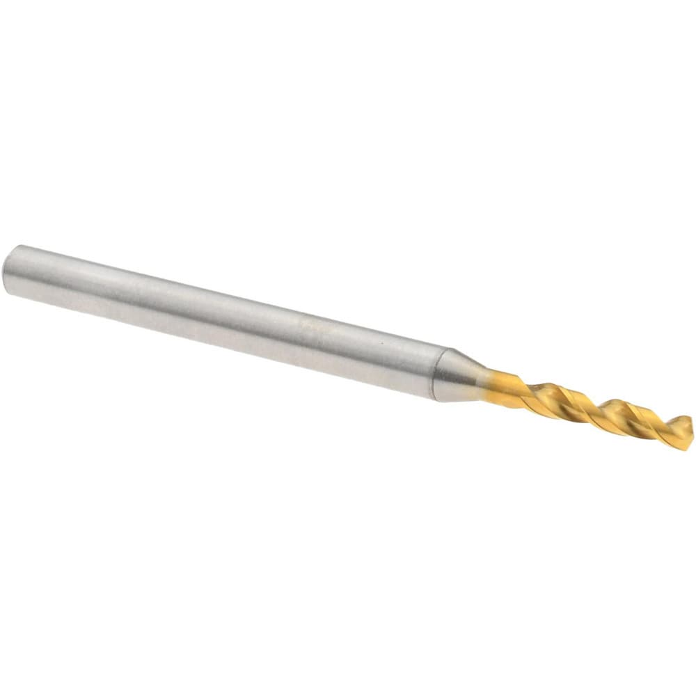 Screw Machine Length Drill Bit: 1.84 mm Dia, 140 deg Point, High-Speed Steel
