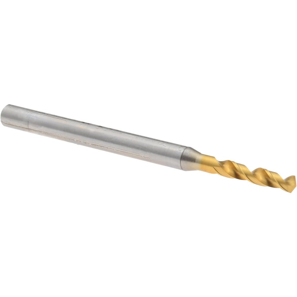 Screw Machine Length Drill Bit: 0.0823" Dia, 130 deg Point, Vanadium High Speed Steel