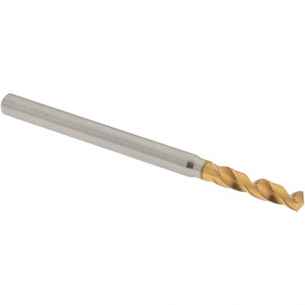 Screw Machine Length Drill Bit: 0.1012" Dia, 130 °, High Speed Steel