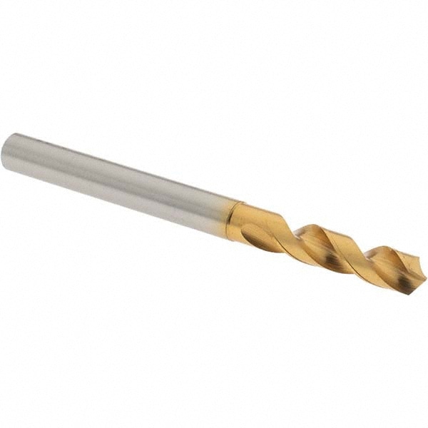 Screw Machine Length Drill Bit: 0.2232" Dia, 120 °, High Speed Steel