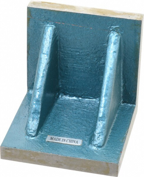 4" Wide x 4" Deep x 4" High Cast Iron Machined Angle Plate