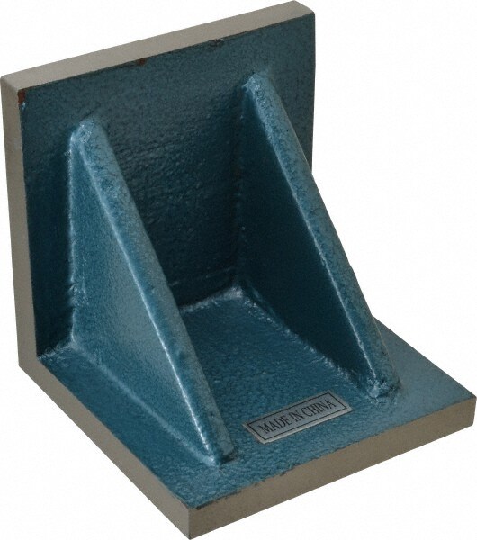 5" Wide x 5" Deep x 5" High Cast Iron Machined Angle Plate