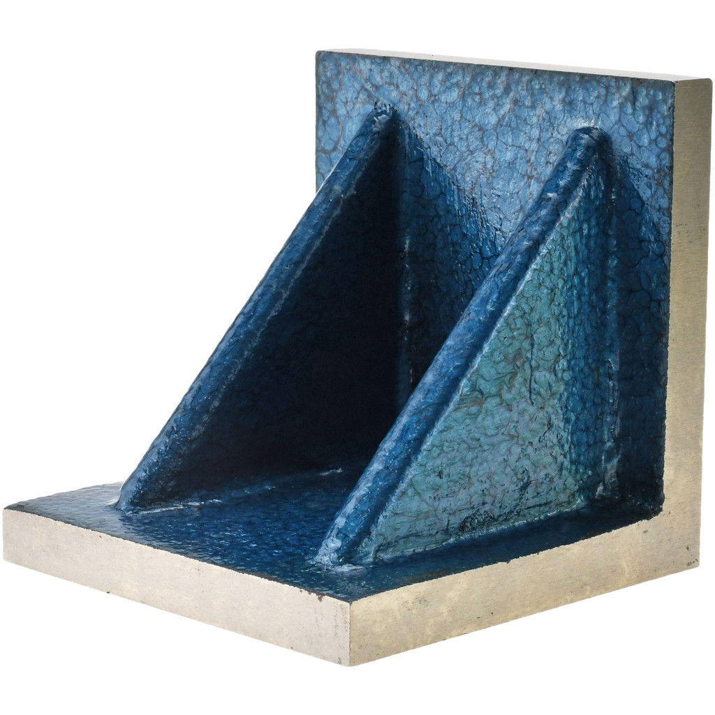 thumbnail image 2 of Webbed End 5 X 5 X 5 Ground Angle Plate - High Tensile Cast Iron, Machined Finish 2 of 5