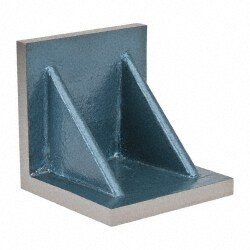 8" Wide x 8" Deep x 8" High Cast Iron Machined Angle Plate