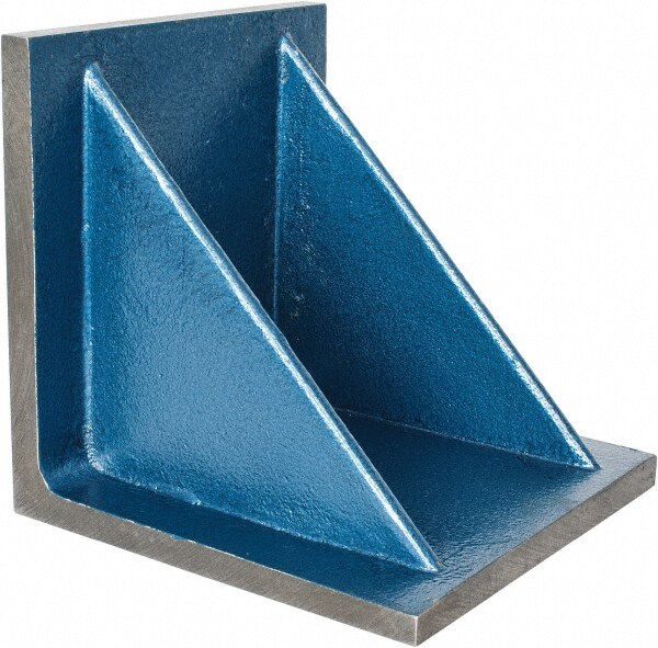 10" Wide x 10" Deep x 10" High Cast Iron Machined Angle Plate