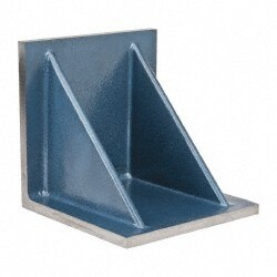 12" Wide x 12" Deep x 12" High Cast Iron Machined Angle Plate