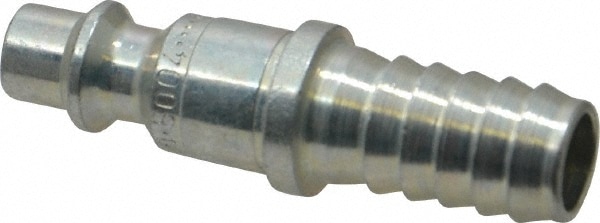 Pneumatic Hose Coupling: 1/4" Body Dia, Industrial Interchange