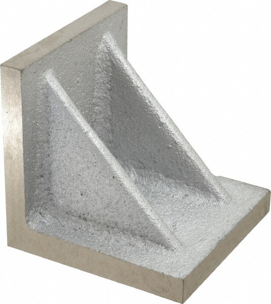 5" Wide x 5" Deep x 5" High Cast Iron Precision-Ground Angle Plate