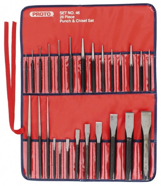 26 Piece Punch & Chisel Set