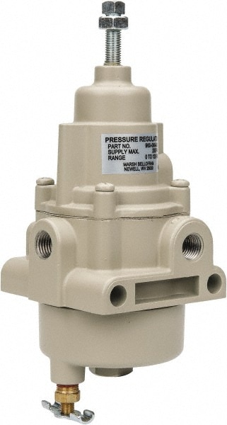 FRL Combination Unit: 1/4 NPT, 1 Pc Filter/Regulator