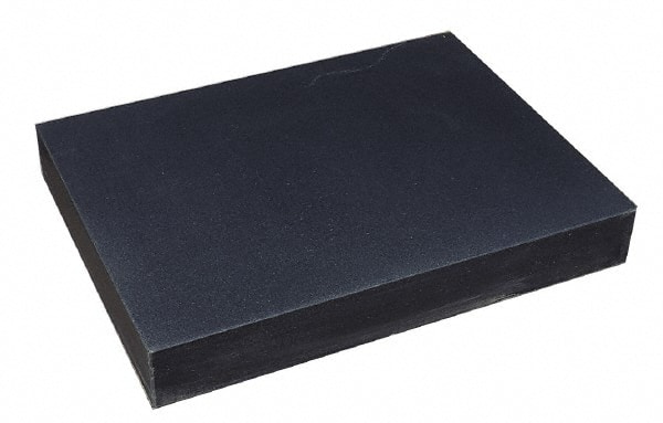 Inspection Surface Plate: 18" Long, 3" Thick, Granite, 2-Ledge, A Grade