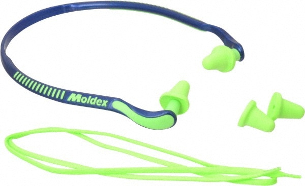 Earplugs: 25 dB, Bell, Push-In Stem, Banded