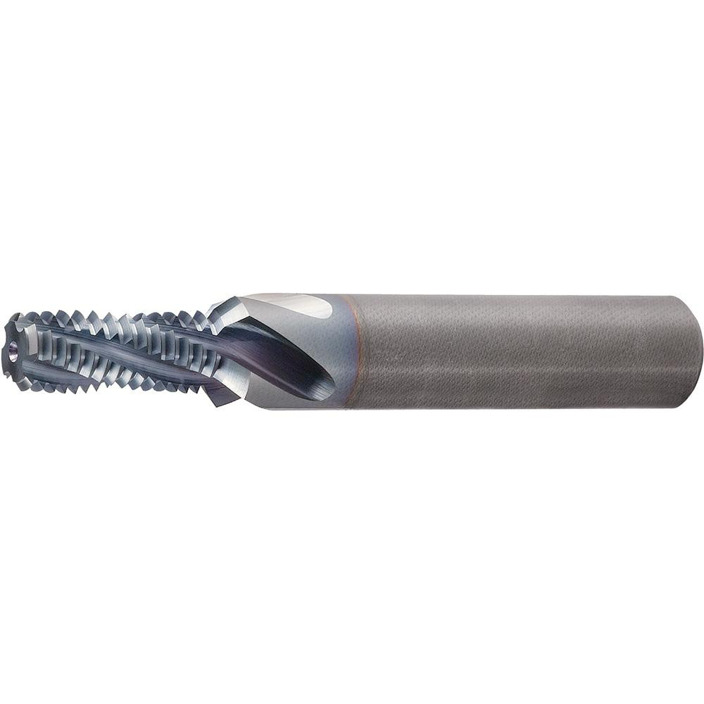 Widia Helical Flute Thread Mill 3 Flute, 12.00 mm Shank Dia, Solid