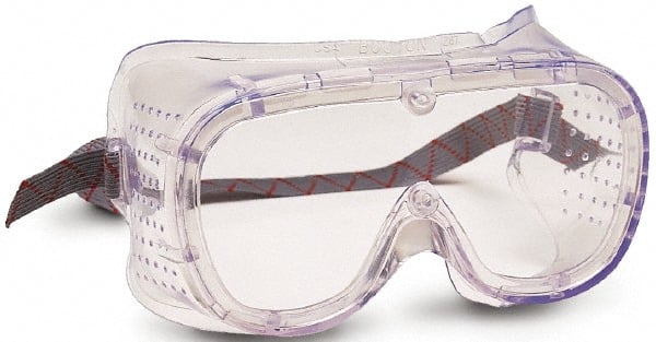Safety Goggles: Dust, Scratch-Resistant, Clear Polycarbonate Lenses