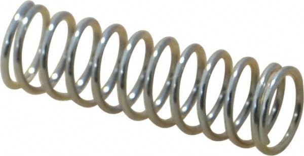 Compression Spring: 0.375" OD, 1-1/4" Free Length