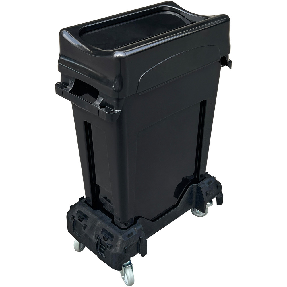 Trash Can Dollies: Product Type: Quiet Dolly; Dolly Shape: Round; Compatible Container Capacity: 16&23 Gallon; Compatible Container Series: Crusader Thin