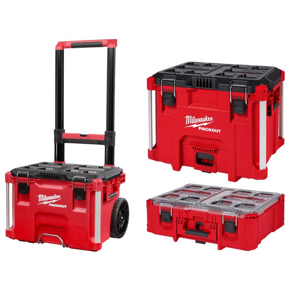 Milwaukee Tool - Tool Boxes, Cases & Chests; Type: Rolling Tool Case ...