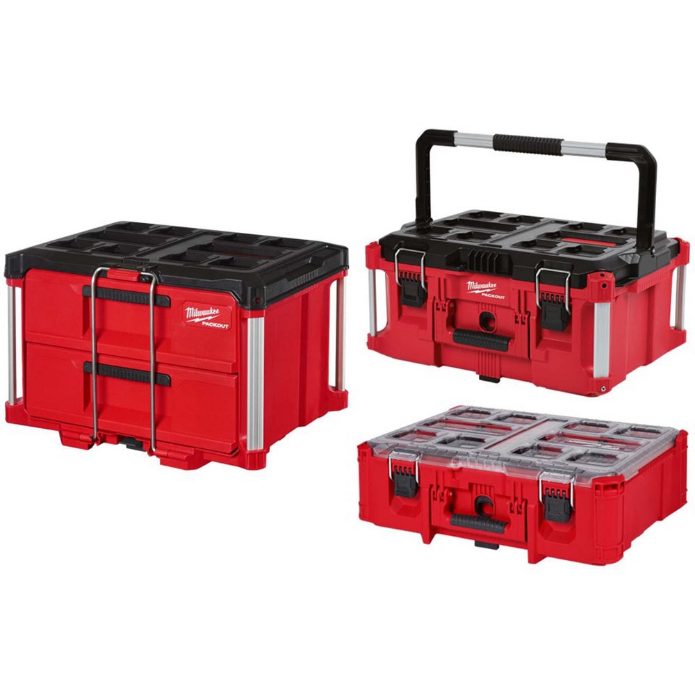 Milwaukee Tool - Tool Boxes, Cases & Chests; Type: Tool Box; Overall ...