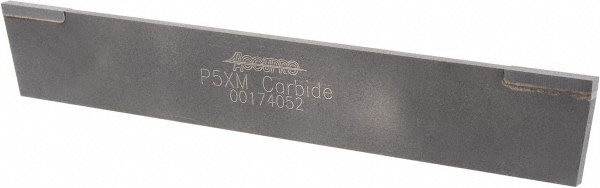 Accupro P-5X-M Cutoff Blade: Parallel, 1/8" Wide, 7/8" High, 6" Long Image