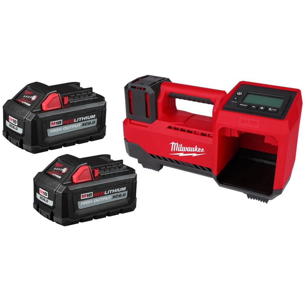 Power Tool Batteries; Battery Voltage: 18.00 ; Battery Chemistry: Lithium-ion ; Battery Capacity (Ah): 6.00 ; Battery Series: M18 RED ; For Use With: Milwaukee 18V Cordless Tools ; Charging Time: 1.00 hr