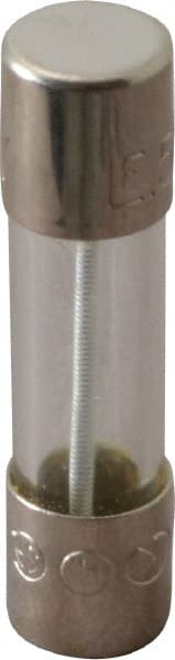Ferraz Shawmut GSC1/2-MSC Cylindrical Time Delay Fuse: 0.5 A, 20 mm OAL, 5 mm Dia 