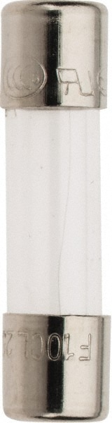 Ferraz Shawmut GSB1/10-MSC Cylindrical Fast-Acting Fuse: 0.1 A, 20 mm OAL, 5 mm Dia 