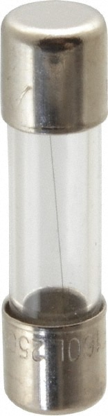 Ferraz Shawmut GSB16/100-MSC Cylindrical Fast-Acting Fuse: GSB, 0.16 A, 20 mm OAL, 5 mm Dia Image